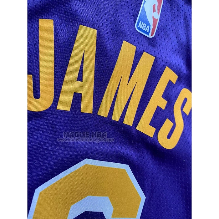 Maglia
 LeBron James NO 6 Bambino
 Los Angeles Lakers Statement Viola
